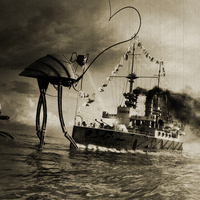 War of the Worlds - Antiqued