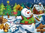Happy Snowman