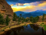 Gem lake Rocky mountain national park
