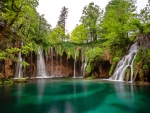 Plitvice lakes in Croatia
