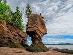 Hopewell-Rocks, Bay of Fundy, Nova Scotia