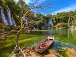 Waterfall Kravice In Bosnia And Herzegovina