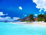 White Sands Beach at Bora Bora