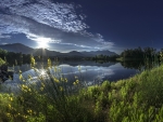 Lake at dawn - Corsica -