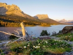 Sunrise at Saint Mary Lake - Glacier National Park, Montana