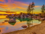 Lake Tahoe Majestic Sunset