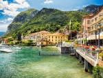 Lake Front Terrace of a Restaurant, Menaggio, Lake Como