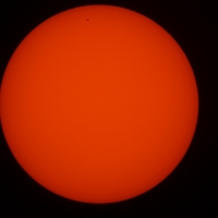 First sunspot