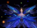 Butterfly Blue Princess