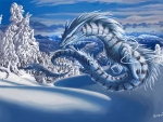 snow dragon