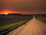 the long road to sunset