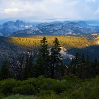 Sunrise Vista Near Mammoth Lakes, California