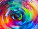 Rainbow swirl