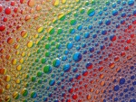 Rainbow bubbles