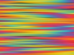 Rainbow lines pattern art