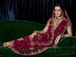 Celina Jaitley in traditional Indian clothing