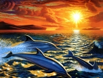 Dolphin Painting