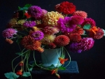 Beautiful arrangement of flowers
