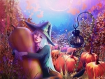 Pumpkin witch