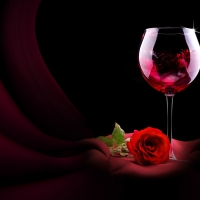 Wine & rose