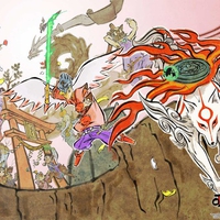 ÅŒkami å¤§ç¥ž Amaterasu and Waka
