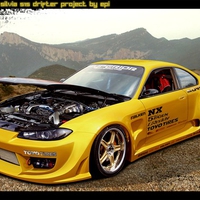 yellow silvia