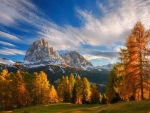 Autumn in the Dolomites, Italy