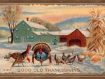 Vintage Thanksgiving card