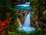 Bertha Falls, Jonston Creek, Banff NP