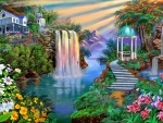 Magical Waterfall