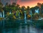 Kravica Waterfalls, Trebizat River, Bosnia and Herzegovina