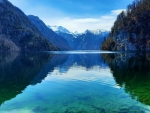 Lake Koenigssee, Bavaria, Germany