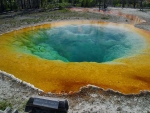 Morning Glory Pool, Yellowstone National Park, USA.