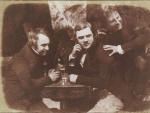Earliest Known Photograph Of Men Drinking Beer (Edinburgh, Scotland 1849)