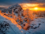 Winter sunrise