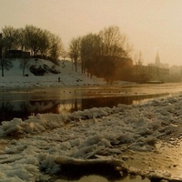 Frozen River Dee