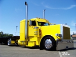 Lowered Yellow Peterbilt..............