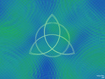 Triquetra Wiccan Desktop by Wicca_man