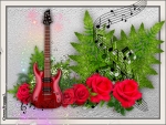 GUITAR AND ROSES