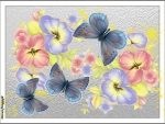 FLOWERS AND BUTTERFLIES