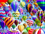 Hot-air balloons