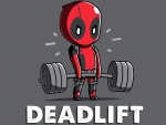 Deadpool Deadlifting