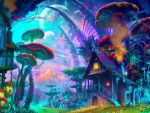 Magical mushrooms city two