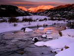 Frozen Mountain River