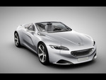 2010 Peugeot SR1 Concept Car Studio Front Angle Topless