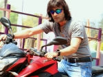 Dashing Rajkumar patra in Bike