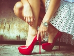 red highheels