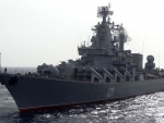 WORLD OF WARSHIPS RUSSIAN GM CRUISER MOSKVA SINKS IN BLACK SEA UKRAINE CLAIMS SHE WAS HIT WITH TWO NEPTUNE ANTI SHIP MISSILES 