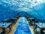 Undersea restaurant Ithaa