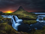 Kirkjufell at sunset